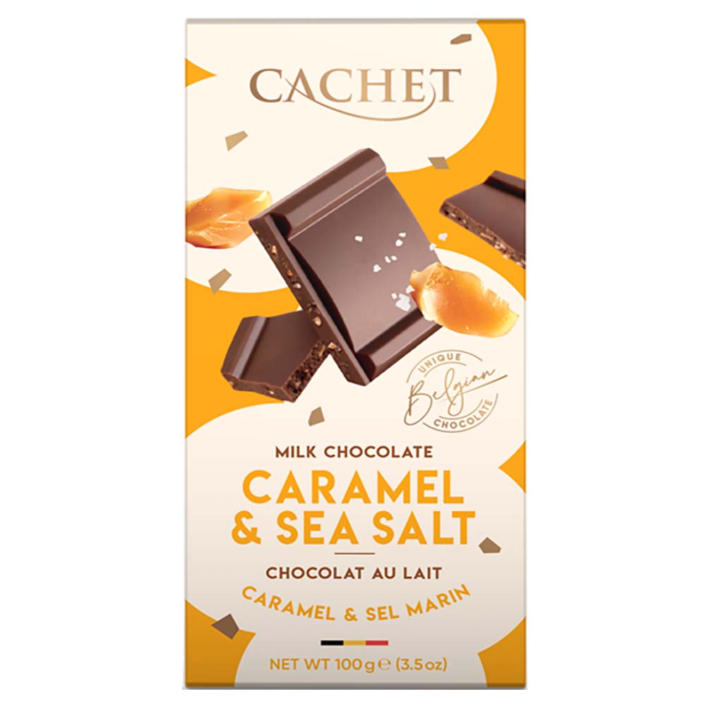 〈カシェ〉キャラメル＆シーソルトミルクチョコレート