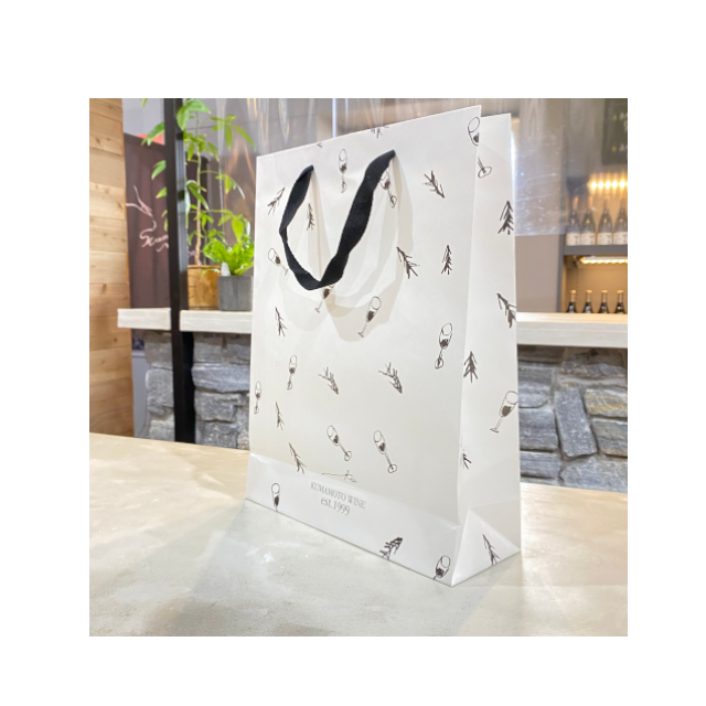 熊本ワインオリジナル　2・3本用紙袋　（2本箱・3本箱が入る大きさです。） 3の画像